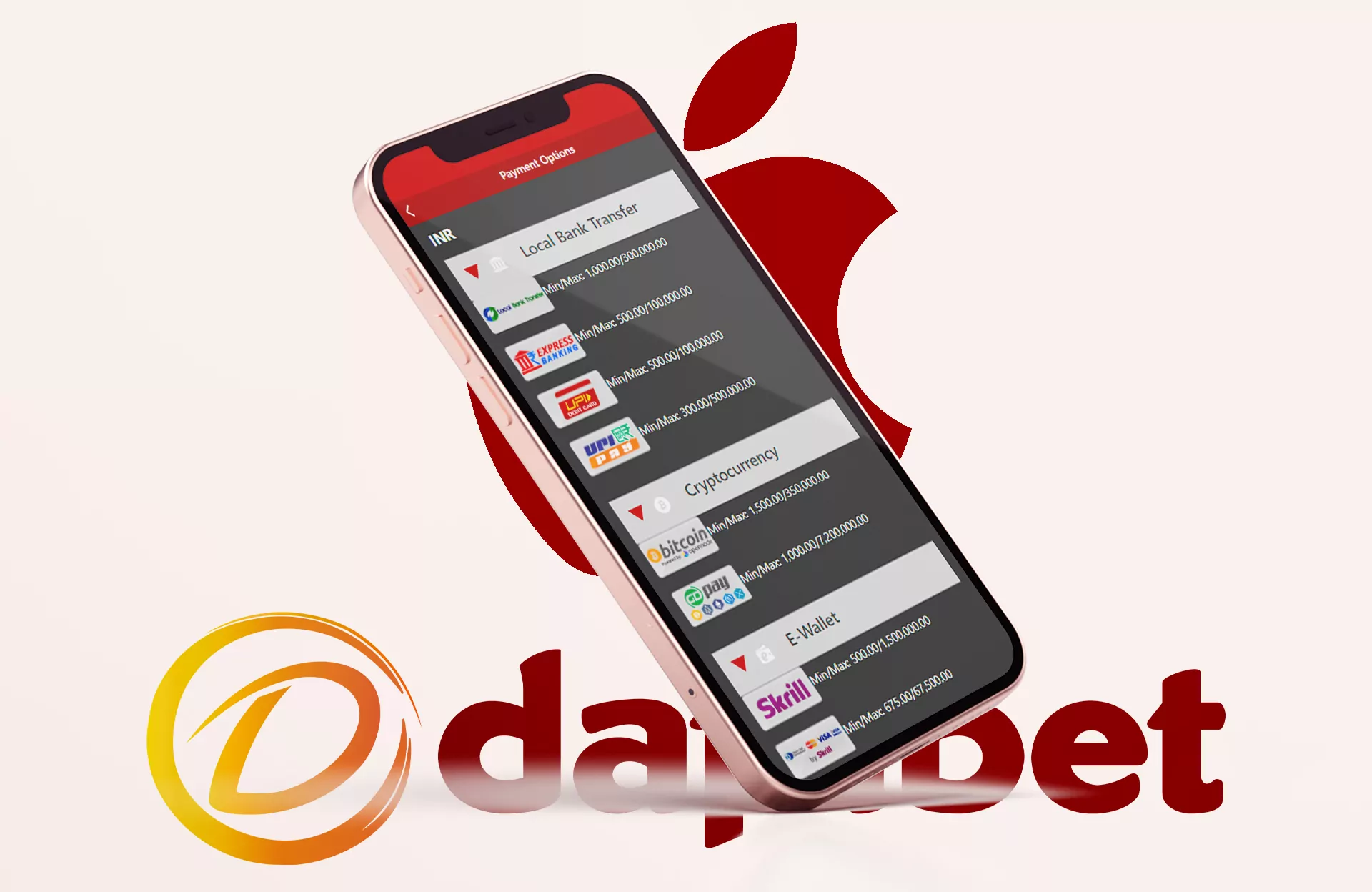You can download the Dafabet app on your iPhone.