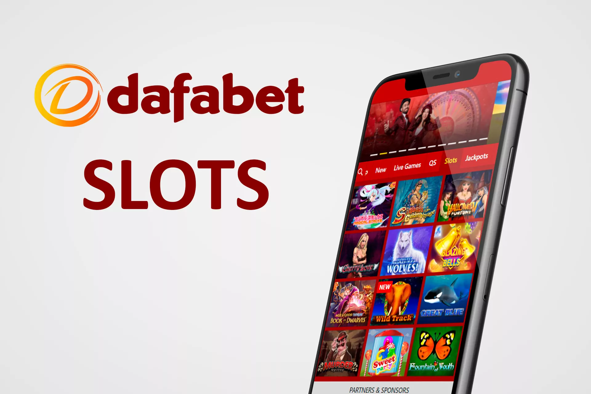 Play slots in your mobile Dafabet casino.