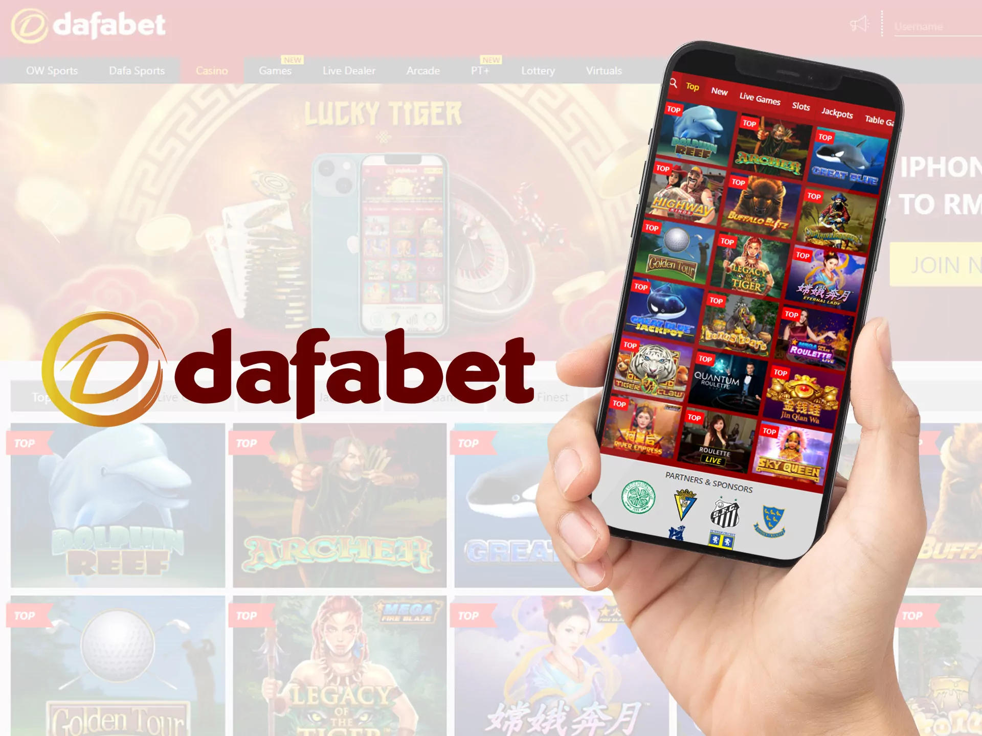 Dafabet provides various features in app.
